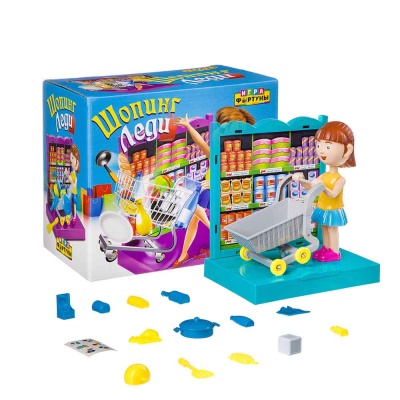 Семейная настольная игра Шопинг леди Фортуна Ф93362